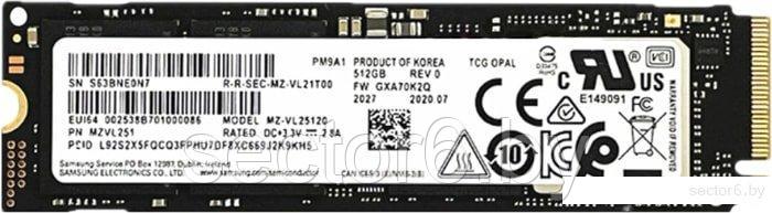 SSD Samsung PM9A1 1TB MZVL21T0HCLR-00B00, фото 2