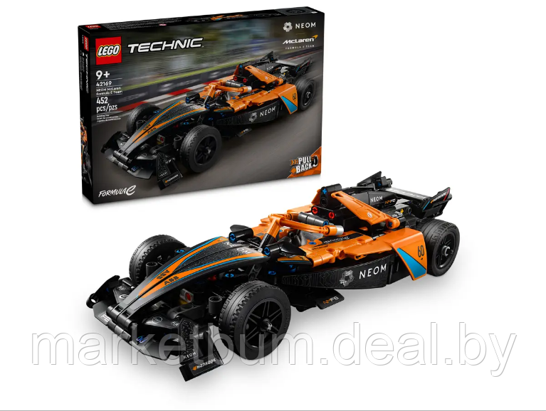 Конструктор LEGO Technic 42169 NEOM McLaren Extreme E (Гоночный автомобиль NEOM McLaren Формулы E) - фото 1 - id-p224797534