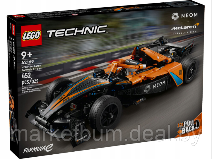 Конструктор LEGO Technic 42169 NEOM McLaren Extreme E (Гоночный автомобиль NEOM McLaren Формулы E) - фото 3 - id-p224797534