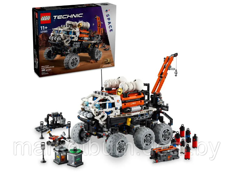 Конструктор LEGO Technic 42180 Марсоход для исследования экипажа - фото 1 - id-p224932782