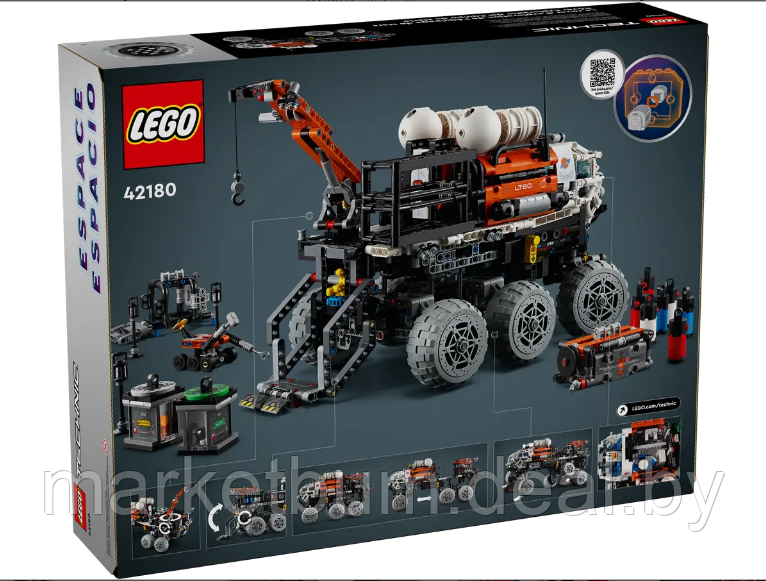 Конструктор LEGO Technic 42180 Марсоход для исследования экипажа - фото 2 - id-p224932782