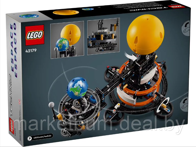Конструктор LEGO Technic 42179 Планета Земля и Луна на орбите - фото 3 - id-p224933499