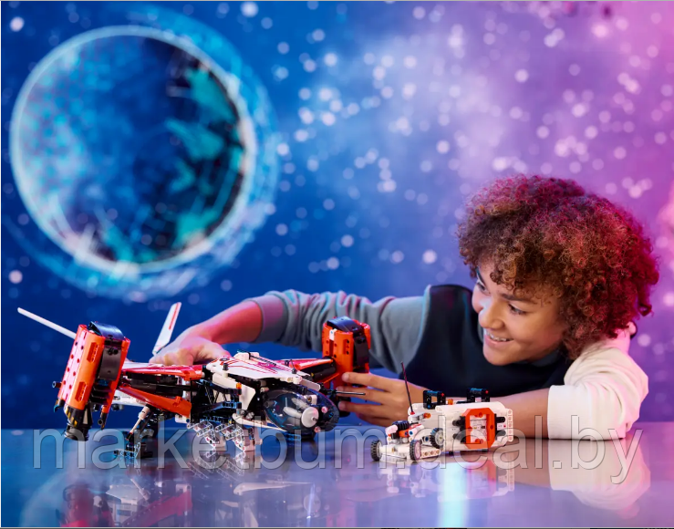 Конструктор LEGO Technic 42181 Тяжелый грузовой космический корабль вертикального взлета и посадки LT81 - фото 10 - id-p224933519