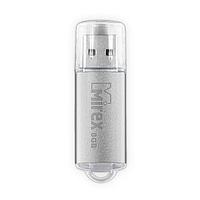 USB Flash-накопитель Mirex UNIT SILVER, USB 2.0 Type-A, 8GB, металлический корпус, колпачок, цвет серебро