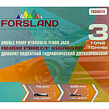 Домкрат подкатной гидравлический 3т Forsland Forsland-T830018 MT, фото 5