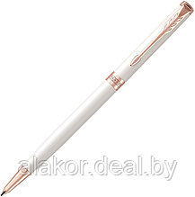 Шариковая ручка Parker Sonnet Slim Pearl White Lacquer PGT