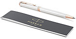 Шариковая ручка Parker Sonnet Slim Pearl White Lacquer PGT, фото 3