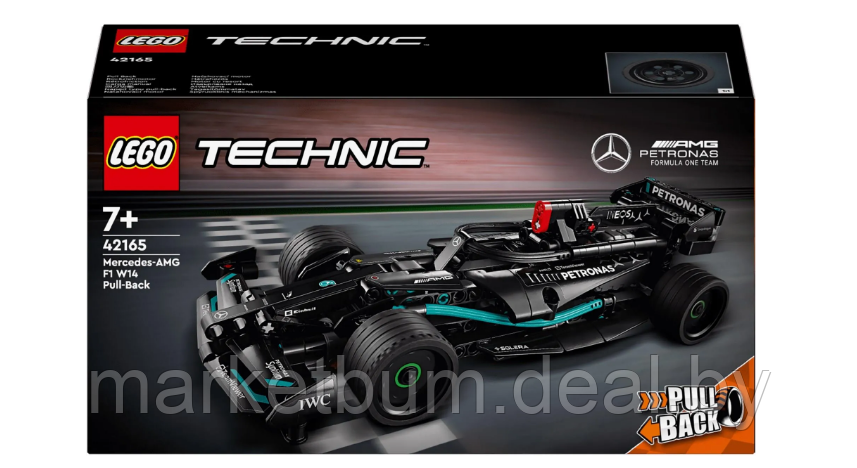 Конструктор LEGO Technic 42165 Мерседес-AMG F1 W14 E Performance Pull-Back - фото 3 - id-p224933612