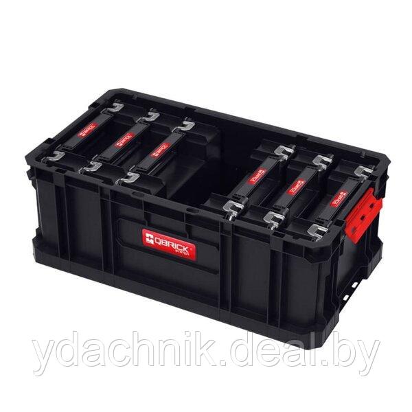 Набор ящиков Qbrick System TWO 1x Box 200 + 6x Organizer Multi, черный - фото 1 - id-p224933642