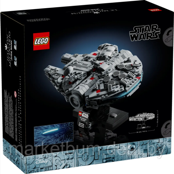 Конструктор LEGO Star Wars 75375 Сокол Тысячелетия - фото 3 - id-p224933703