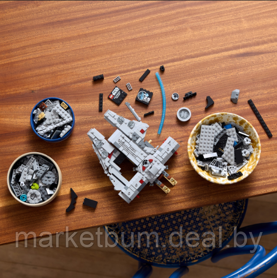 Конструктор LEGO Star Wars 75375 Сокол Тысячелетия - фото 8 - id-p224933703