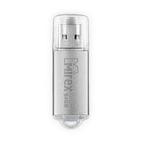 USB Flash-накопитель Mirex UNIT SILVER, USB 2.0 Type-A, 64GB, металлический корпус, колпачок, цвет серебро