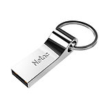 USB Flash-накопитель NETAC U275, USB 2.0 Type-A, 64GB, металлический корпус, без колпачка, цвет металлик, фото 3