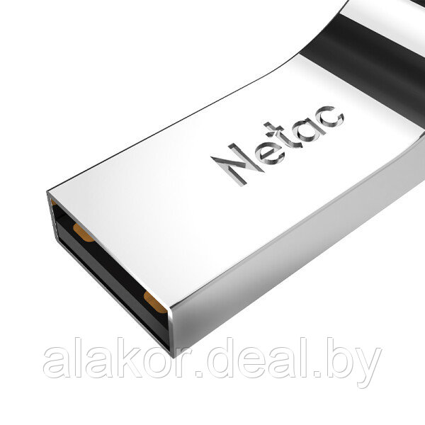 USB Flash-накопитель NETAC U275, USB 2.0 Type-A, 64GB, металлический корпус, без колпачка, цвет металлик - фото 5 - id-p224946612