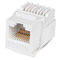 Cabeus KJ-RJ45-Cat.5e-Toolless Вставка Keystone Jack RJ-45(8P8C), категория 5e, без инструмента Toolless,