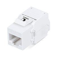 Cabeus KJ-RJ45-Cat.6A-180-Toolless Вставка Keystone Jack RJ-45(8P8C), 180 градусов, категория 6A, без