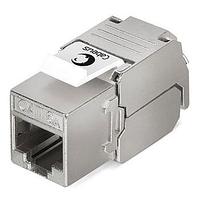 Cabeus KJ-RJ45-Cat.6A-SH-180-Toolless Вставка Keystone Jack RJ-45(8P8C), 180 градусов, категория 6A, полный