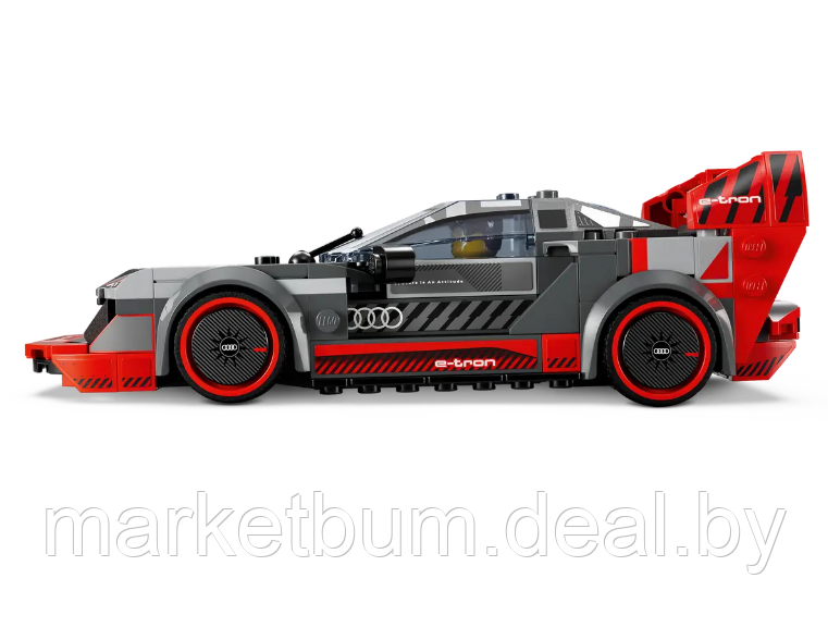 Конструктор LEGO Speed Champions 76921 Гоночный автомобиль Audi S1 e-tron quattro - фото 4 - id-p224949771