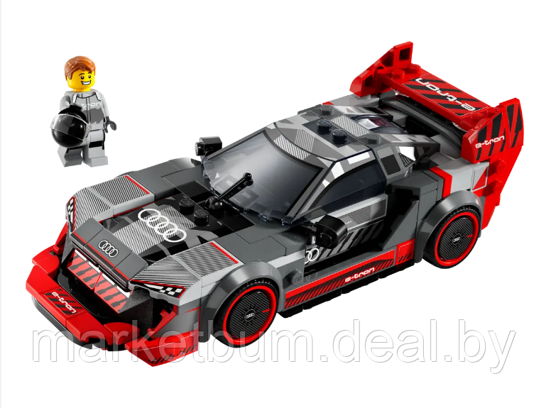 Конструктор LEGO Speed Champions 76921 Гоночный автомобиль Audi S1 e-tron quattro - фото 5 - id-p224949771