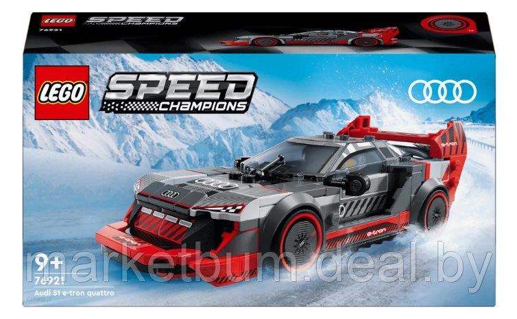 Конструктор LEGO Speed Champions 76921 Гоночный автомобиль Audi S1 e-tron quattro - фото 2 - id-p224949771