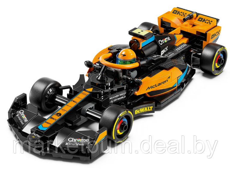 Конструктор LEGO Speed Champions 76919 Гоночный автомобиль McLaren Формулы 1 - фото 5 - id-p224949902