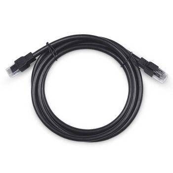 Патч-корд Cabeus PC-ARM-UTP-RJ45-Cat.6a-10m-PE Кат.6а 10 м черный - фото 1 - id-p224950232