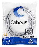 Патч-корд Cabeus PC-FTP-RJ45-Cat.5e-20m Кат.5е 20 м серый