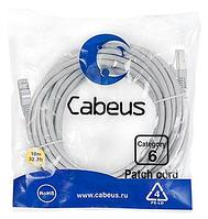 Патч-корд Cabeus PC-FTP-RJ45-Cat.6-10m-LSZH Кат.6 10 м серый