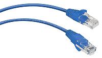 Патч-корд Cabeus PC-UTP-RJ45-Cat.5e-0.5m-BL Кат.5е 0.5 м синий