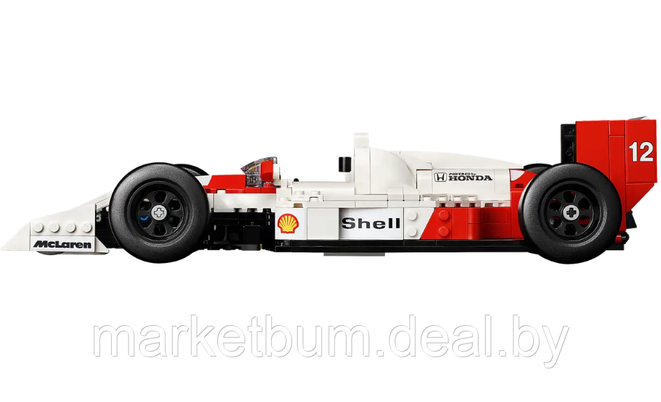 Конструктор LEGO Icons 10330 McLaren MP4/4 и Айртон Сенна - фото 4 - id-p224950518