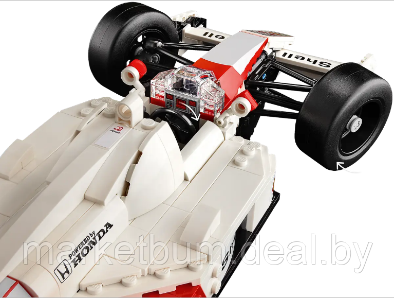 Конструктор LEGO Icons 10330 McLaren MP4/4 и Айртон Сенна - фото 6 - id-p224950518