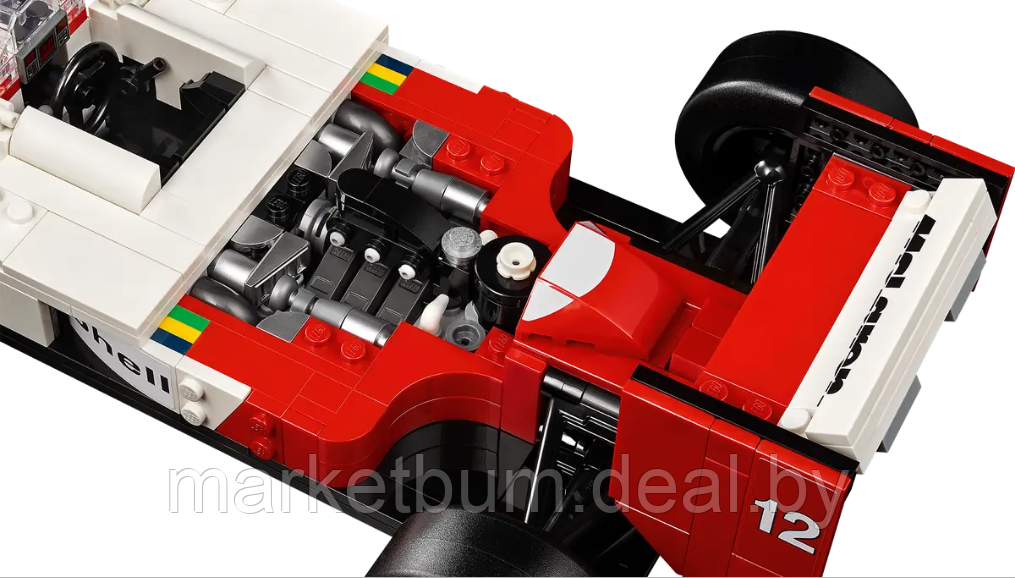 Конструктор LEGO Icons 10330 McLaren MP4/4 и Айртон Сенна - фото 7 - id-p224950518