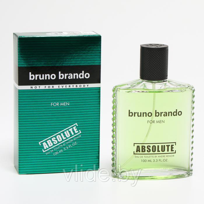 Туалетная вода мужская Absolute Bruno Brando, 100 мл (по мотивам Made For Men (B.Banani) - фото 3 - id-p224951003