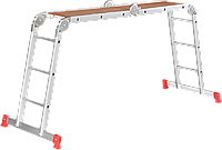 Лестница-трансформер Новая высота NV 233 трансформер с помостом 4x4 ступени (2330404)
