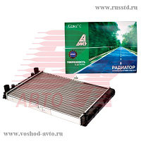 Радиатор охлаждения ВАЗ-21082 инж алюмин ДААЗ (фирм. упак. LADA)