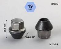 Гайка 'форд' м12х1,5 закрытая (большой конус) кл19 Bimecc