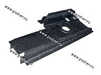Кронштейн поддомкратника ВАЗ-2101-07 передний правый в сборе с ластой (короткий)