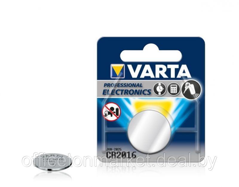 Батарейка литиевая дисковая Varta "Lithium CR2032", 1 шт. - фото 1 - id-p224951421