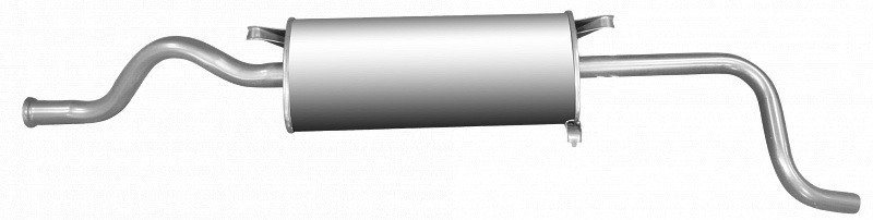 Глушитель ВАЗ-2115 закатанный Автоглушитель - фото 1 - id-p224918062