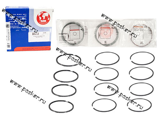 Кольца поршневые 79,4 ВАЗ-21011,06-2121 SM.SHOTTLE (ком-т 4 шт.) - фото 1 - id-p224921625