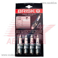 Свеча зажигания ВАЗ-2101-21099 L15YC (ком-т 4шт) BRISK
