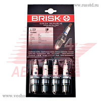 Свеча зажигания ВАЗ-2101-21099 L15Y (ком-т 4шт) BRISK