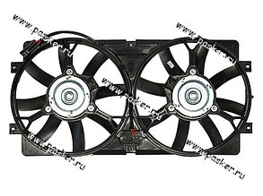 Мотор вентилятора ВАЗ-2123 двойной в сборе с кожухом 'ВЕНТОЛ'