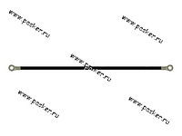 Провод массы L= 40см в оболочке 16мм2 ВАЗ-2108-2115 АНТЕЙ