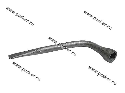 Ключ баллонный 19мм Г-образный с лопаткой усиленный МАЯК-АВТО - фото 1 - id-p224919215