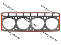 Прокладка ГБЦ ГАЗ-2410,029,3302 дв.402 (с круглыми отверстиями) с герметиком Ярославль