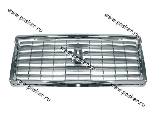 Решетка радиатора ВАЗ-2107 никель с планкой Автодеталь Димитровград - фото 1 - id-p224917827