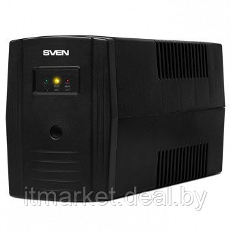 Источник бесперебойного питания 600VA SVEN Pro 600 (600VA, 360W, 2xEuro) - фото 1 - id-p224951235