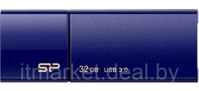 Usb flash disk 32Gb Silicon-Power B05 3.0 Deep Blue (SP032GBUF3B05V1D) - фото 1 - id-p224951480