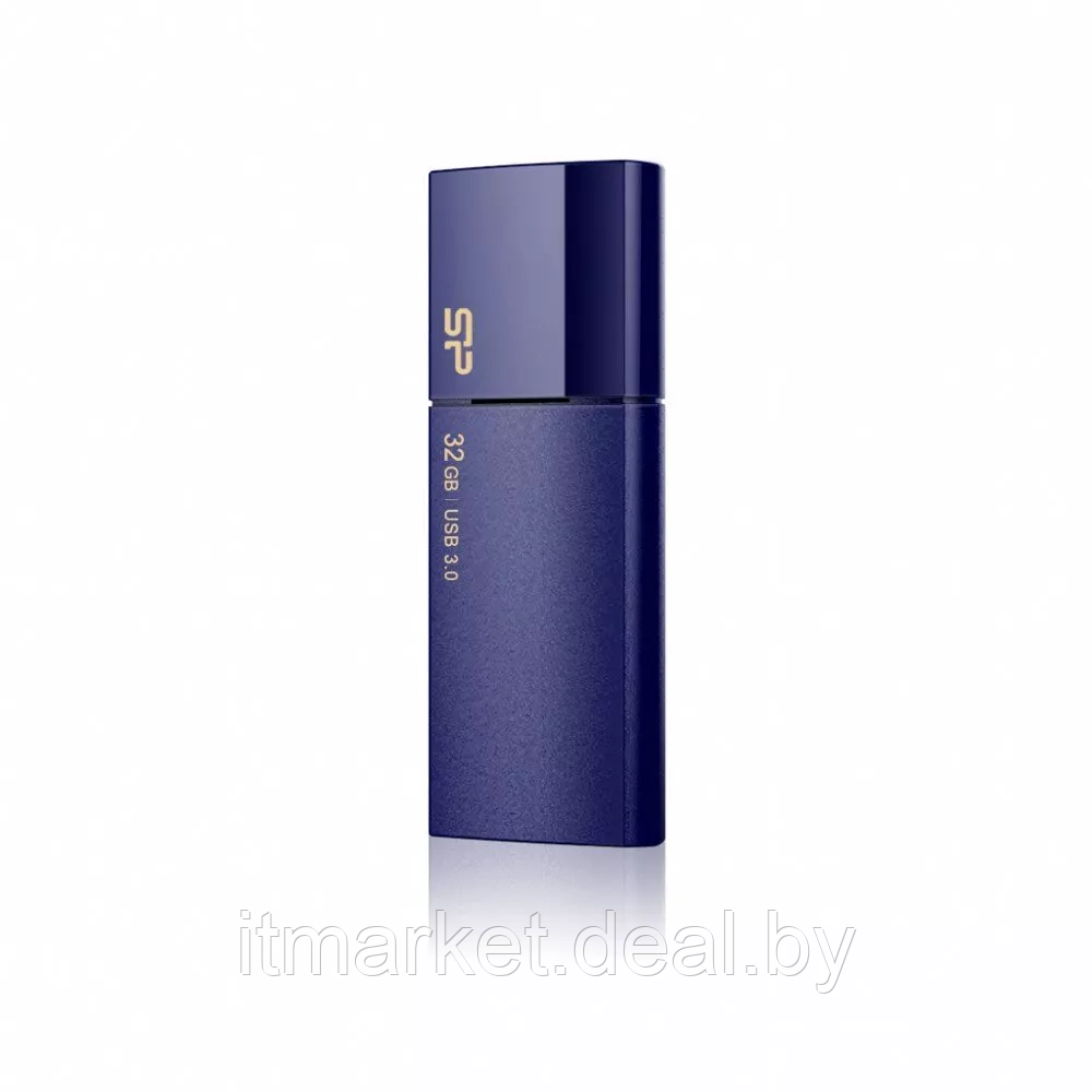 Usb flash disk 32Gb Silicon-Power B05 3.0 Deep Blue (SP032GBUF3B05V1D) - фото 3 - id-p224951480
